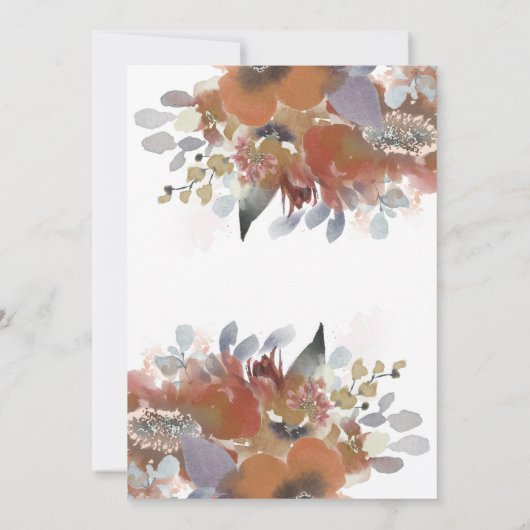 Invitation Bouges d'automne (Dos)