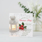 Invitation Bougie, Stars Fêtes Noël Fête corporative (Debout devant)