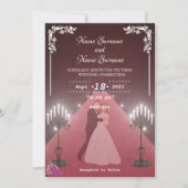 Invitation Bougies (Devant)