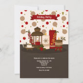 Invitation Bougies de vacances (Devant)