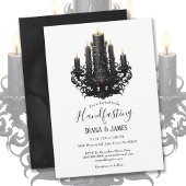 Invitation Bougies gothiques en Imaginaire noir