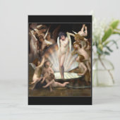 Invitation Bouguereau's Angels Surround (Debout devant)