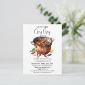 Invitation Bouillon de fruits de mer aux écrevisses Cray Cray (Debout devant)