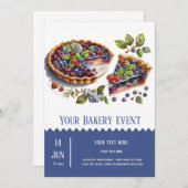 Invitation Boulangerie (Devant / Derrière)