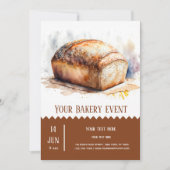 Invitation Boulangerie (Devant)