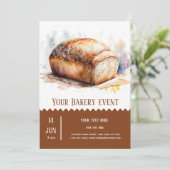 Invitation Boulangerie (Debout devant)