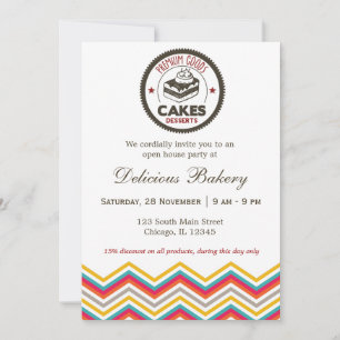 Invitation Boulangerie