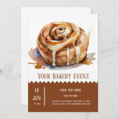 Invitation Boulangerie (Devant / Derrière)