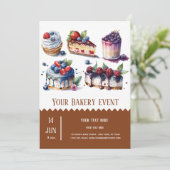 Invitation Boulangerie (Debout devant)