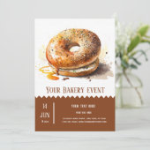 Invitation Boulangerie (Debout devant)