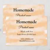 Invitation Boulangerie maison faite avec amour ajouter texte (Devant / Derrière)