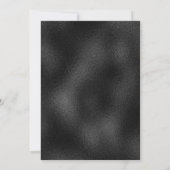 Invitation Boule Basket en or noir (Dos)