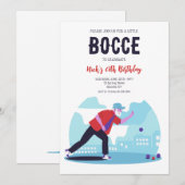 Invitation Boule de Bocce  (Devant / Derrière)