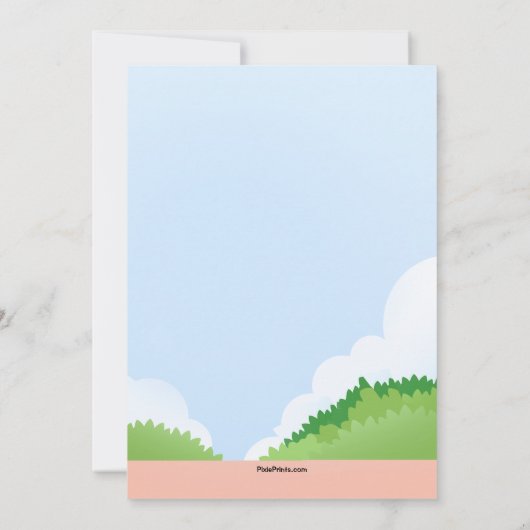 Invitation Boule de Bocce (Dos)