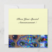 Invitation Boule de costume EPHÉMERAL mascarade, champagne bl (Dos)