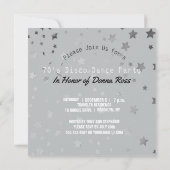 Invitation Boule de disco de la fête d'anniversaire de danse (Dos)