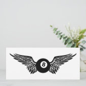 Invitation boule de huit ailes (Debout devant)