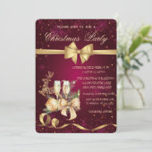 Invitation Boule de Noël, Boule, Rinder, Fête du Vin (Debout devant)