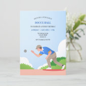 Invitation Boule de Pétanque (Debout devant)