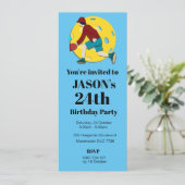 Invitation Boule de pique (Debout devant)