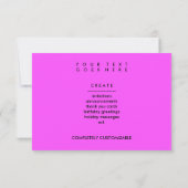 Invitation boule de tennis hi-fi (Dos)