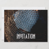 Invitation Boule Disco (Devant)