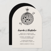 Invitation Boule Disco Arté (Devant / Derrière)