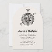 Invitation Boule Disco Arté (Devant)