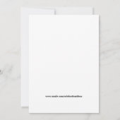 Invitation Boule disco rose (Dos)