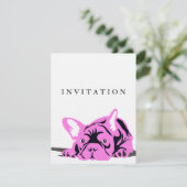 Invitation Bouledogue Français (Debout devant)