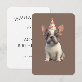 Invitation Bouledogue français