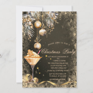Invitation Boules de boisson de biscuit au gingembre vintage