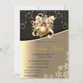 Invitation Boules de Noël, Boule de Noël corporatif (Devant)