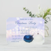 Invitation Boules de Noël, Fête de Noël d'entreprise (Debout devant)