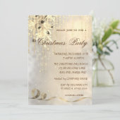 Invitation Boules de Noël, Flammes de neige, Fête corporative (Debout devant)