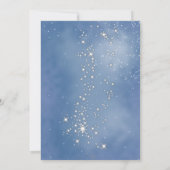 Invitation Boules de Noël, Flammes de neige, Fête corporative (Dos)