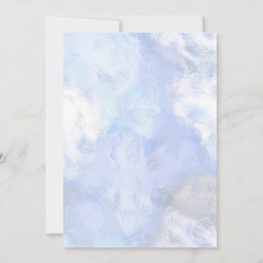 Invitation Boules de Noël roses (Dos)