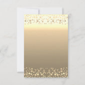 Invitation Boules de Noël rouges, Dots Fête de Noël d'entrepr (Dos)