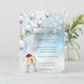 Invitation Boules de Noël, Vignol, Fête de Noël d'entreprise (Debout devant)