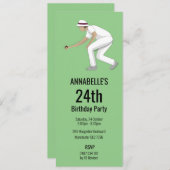 Invitation Boules de pelouse (Devant / Derrière)