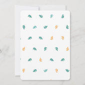 Invitation Boulet mignon Tête Brunch de Pâques (Dos)