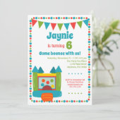 Invitation Bounce Girls Boys Jump fête d'anniversa (Debout devant)