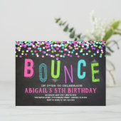 Invitation Bounce House, Bounce House Party (Debout devant)