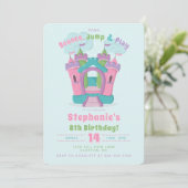 Invitation Bounce House Party (Debout devant)