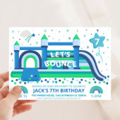 Invitation Bounce House Party
