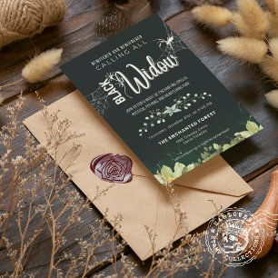 Invitation Bouquet blanc et blanc blanc