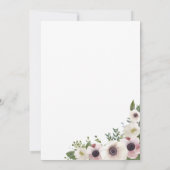 Invitation Bouquet Blush Anemone (Dos)