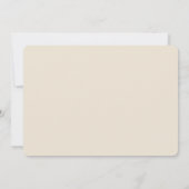 Invitation Bouquet coloré d'aquarelle florale - Mariage (Dos)