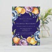 Invitation Bouquet d'agrumes méditerranéen Brunch & Bubbly (Debout devant)