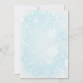 Invitation Bouquet de baies de sorbier de douche de mariage d (Dos)